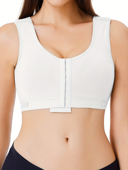 Bralette designed for easy wear during breast surgery recovery, with gentle stretch and comfort.

