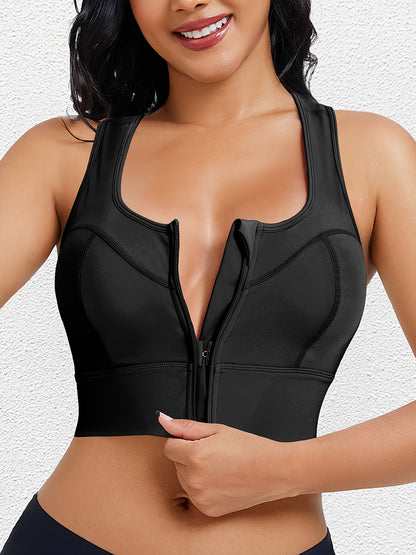 High support workout bra ideal for gym sessions, cardio, and circuit training.