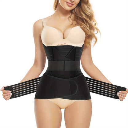 Waist support belt ideal for post-birth recovery, designed to relieve pressure and support healing.